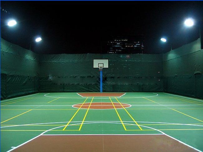 樓(lóu)頂籃球場 樓頂(ding)籃球場